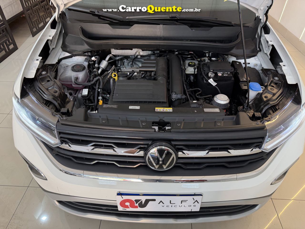 VOLKSWAGEN   T-CROSS HIG. 250 TSI 1.4 FLEX 16V 5P AUT   BRANCO 2025 1.4 FLEX - Loja
