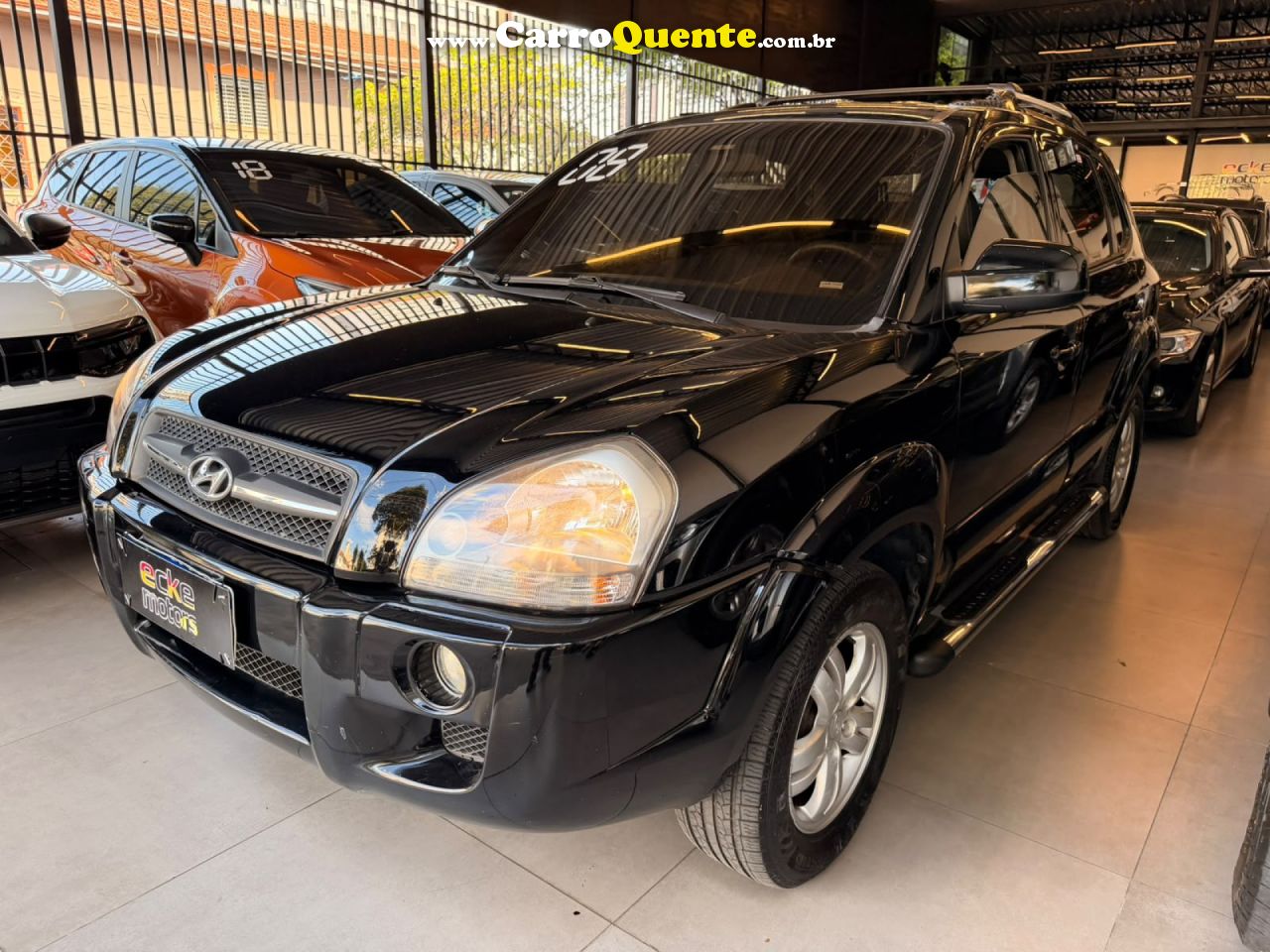 HYUNDAI   TUCSON 2.0 16V AUT.   PRETO 2007 2.0 GASOLINA - Loja