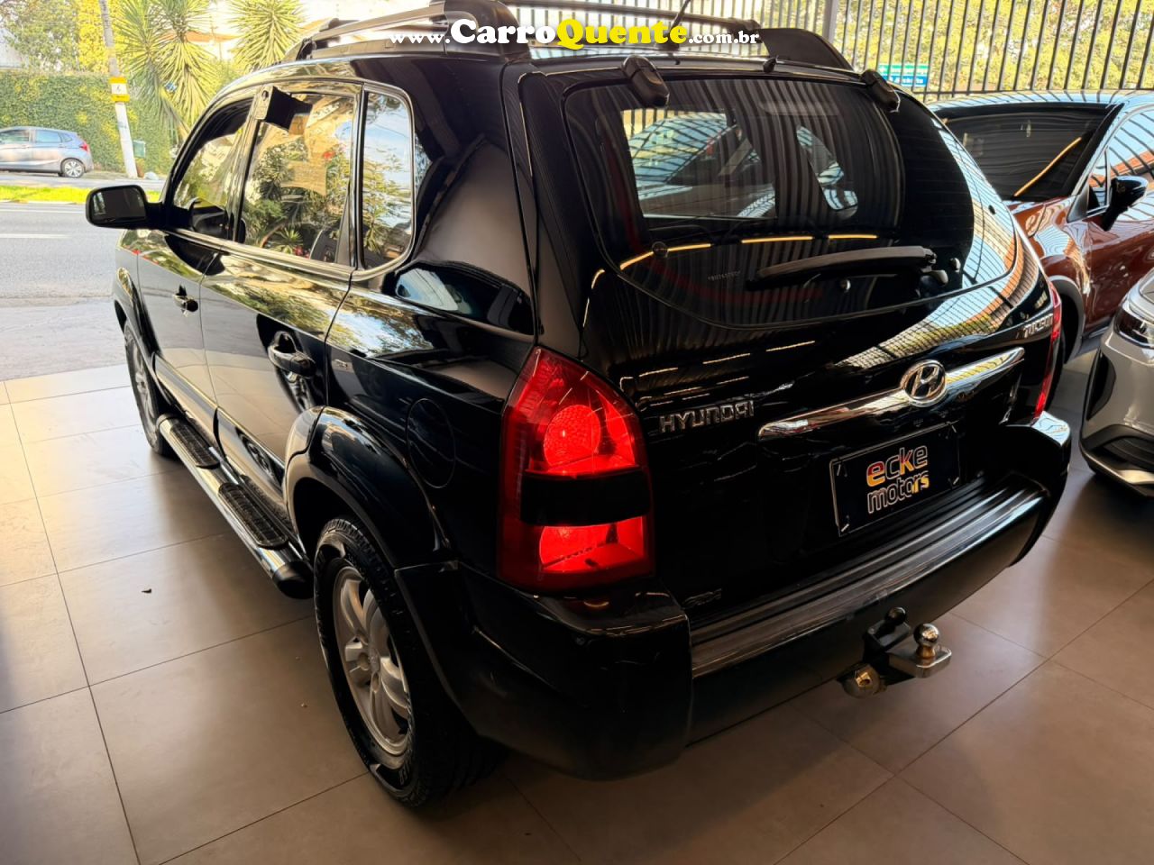 HYUNDAI   TUCSON 2.0 16V AUT.   PRETO 2007 2.0 GASOLINA - Loja
