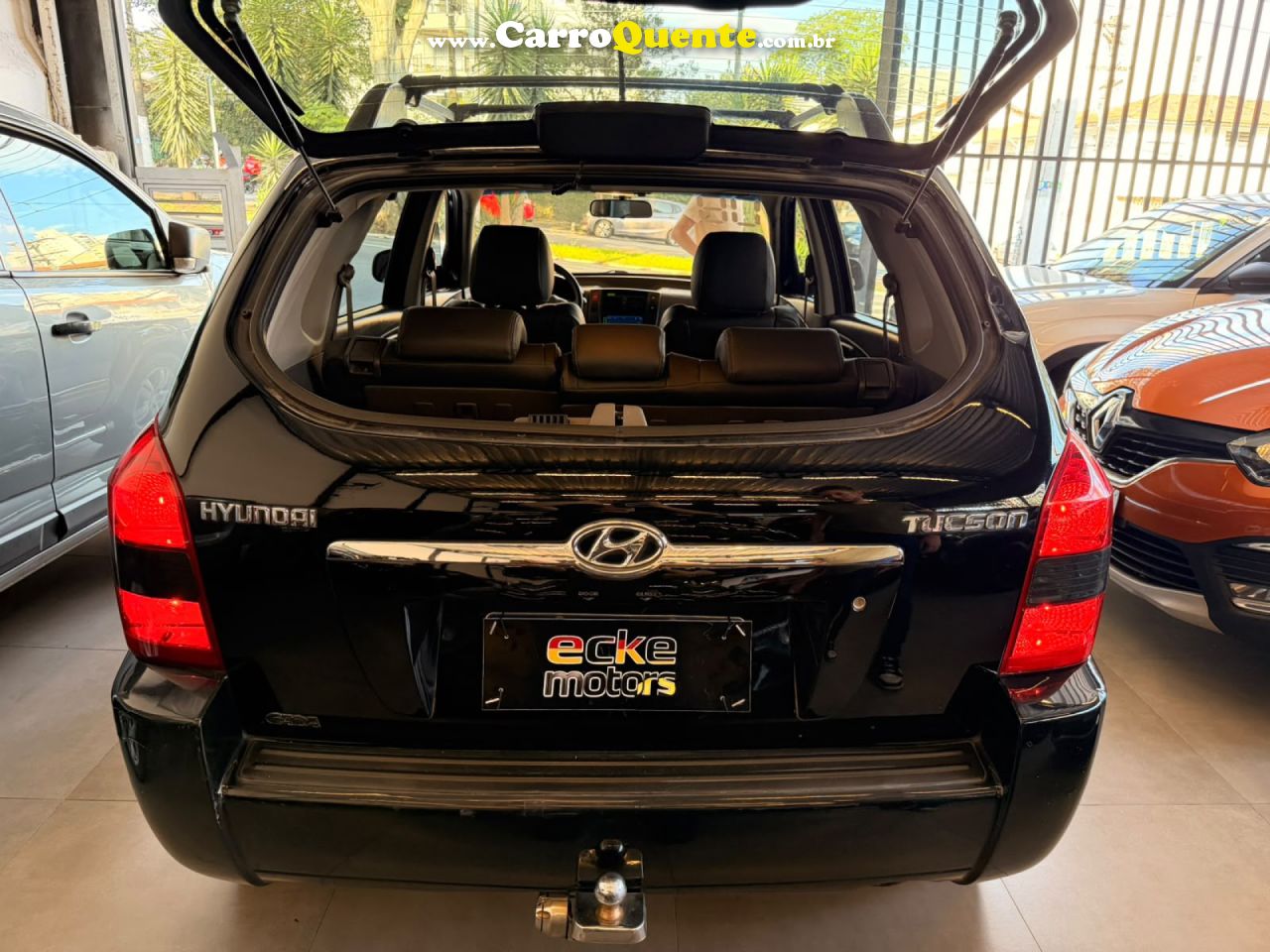 HYUNDAI   TUCSON 2.0 16V AUT.   PRETO 2007 2.0 GASOLINA - Loja