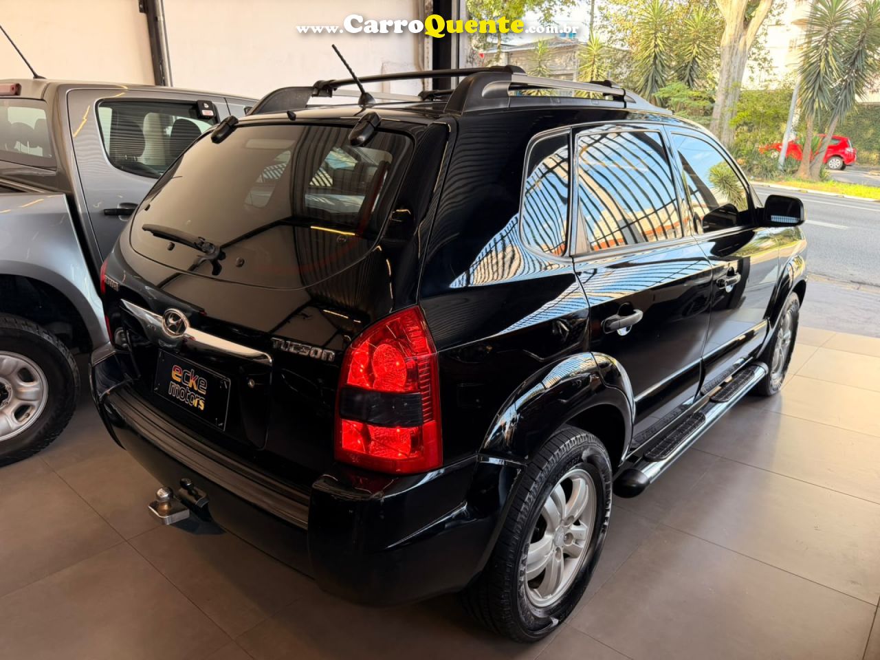 HYUNDAI   TUCSON 2.0 16V AUT.   PRETO 2007 2.0 GASOLINA - Loja