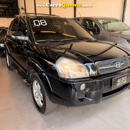 HYUNDAI   TUCSON 2.0 16V AUT.   PRETO 2007 2.0 GASOLINA