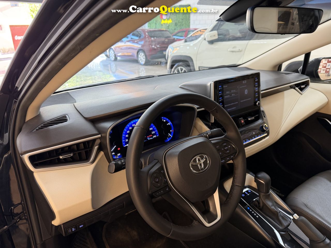 TOYOTA   COROLLA ALTIS PREM. HYBRID 1.8 AUT   PRETO 2021 1.8 GASOLINA - Loja