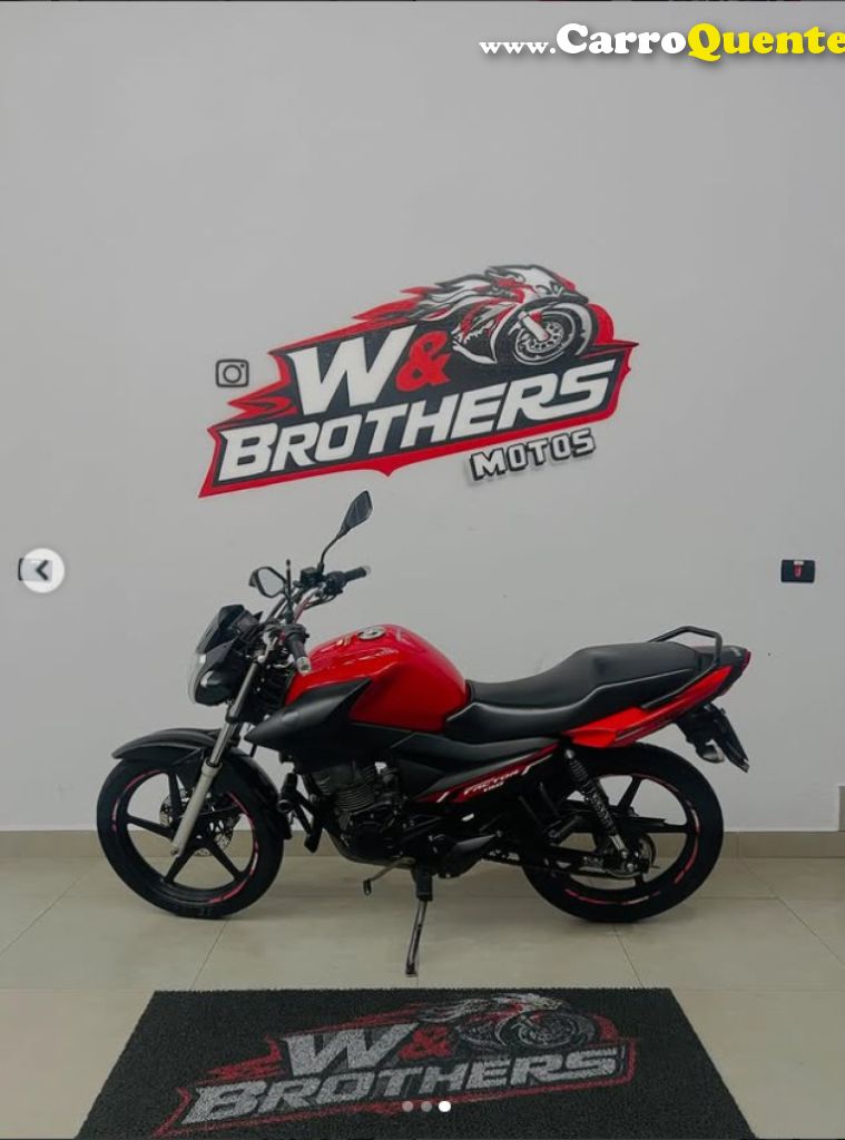 YAMAHA    YBR150 FACTOR ED   VERMELHO 2023 150 GASOLINA - Loja