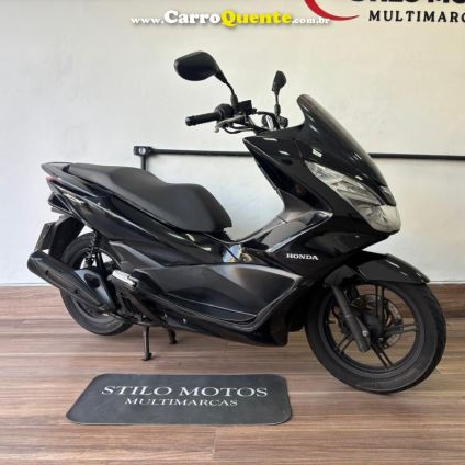 HONDA   PCX 150DLX   PRETO 2016 149 GASOLINA