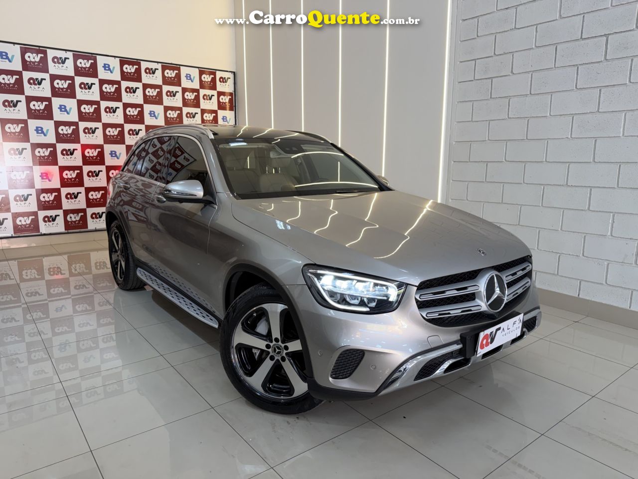 MERCEDES-BENZ   IM.BENZ GLC220D 4M   PRATA 2020 2.0 DIESEL - Loja