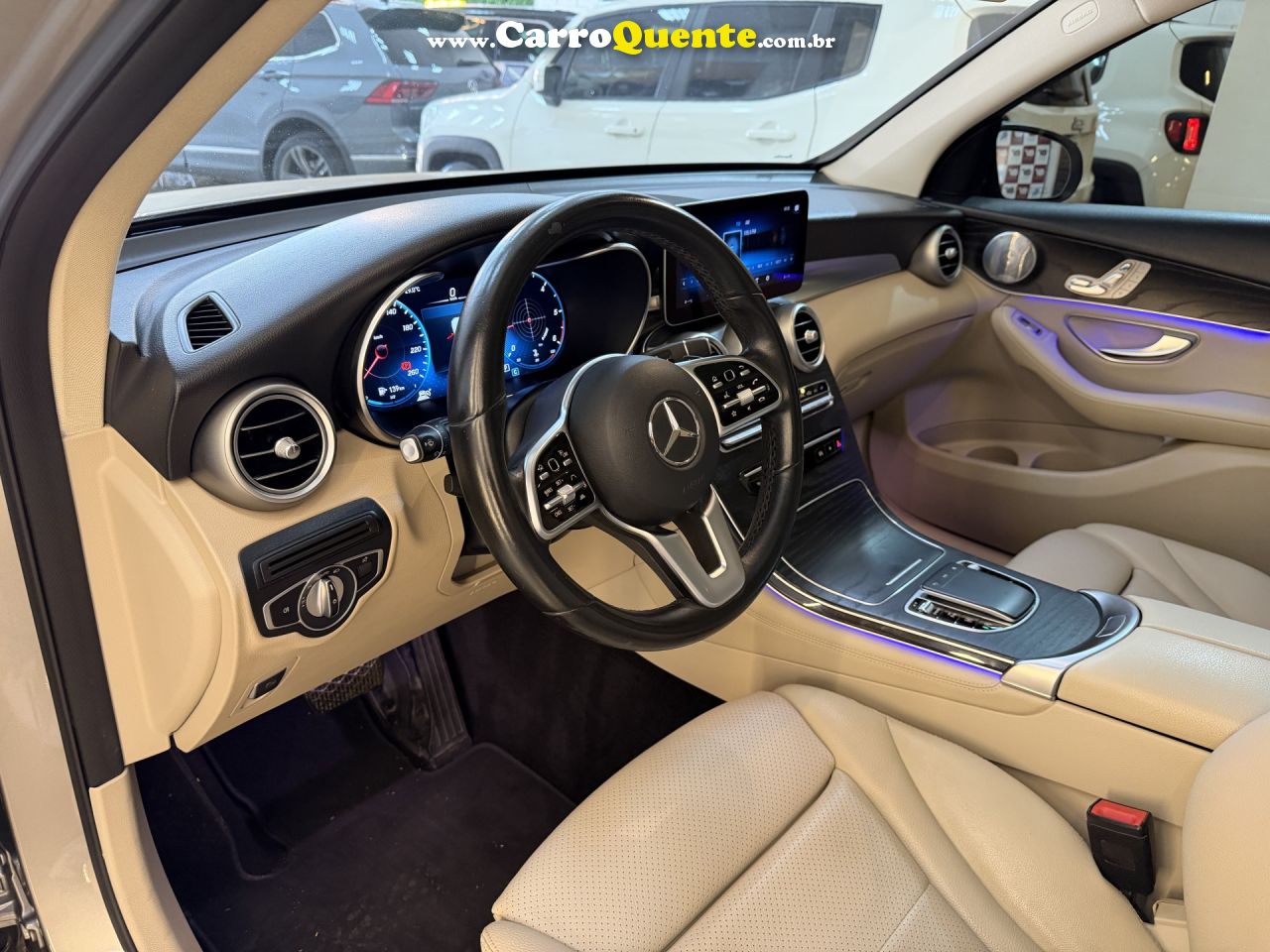 MERCEDES-BENZ   IM.BENZ GLC220D 4M   PRATA 2020 2.0 DIESEL - Loja