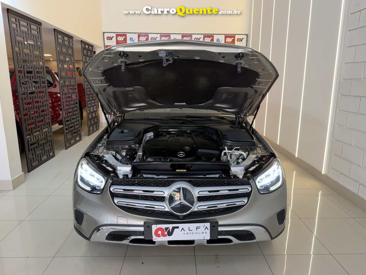 MERCEDES-BENZ   IM.BENZ GLC220D 4M   PRATA 2020 2.0 DIESEL - Loja