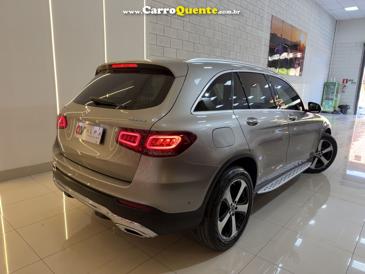 MERCEDES-BENZ   IM.BENZ GLC220D 4M   PRATA 2020 2.0 DIESEL - Loja