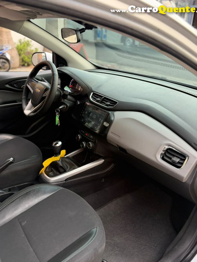 CHEVROLET   ONIX HATCH LT 1.0 8V FLEXPOWER 5P MEC.   PRATA 2019 1.0 FLEX - Loja