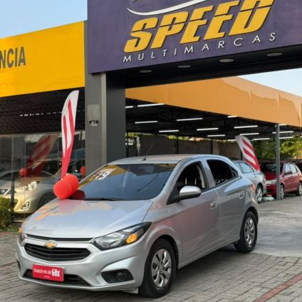CHEVROLET   ONIX HATCH LT 1.0 8V FLEXPOWER 5P MEC.   PRATA 2019 1.0 FLEX