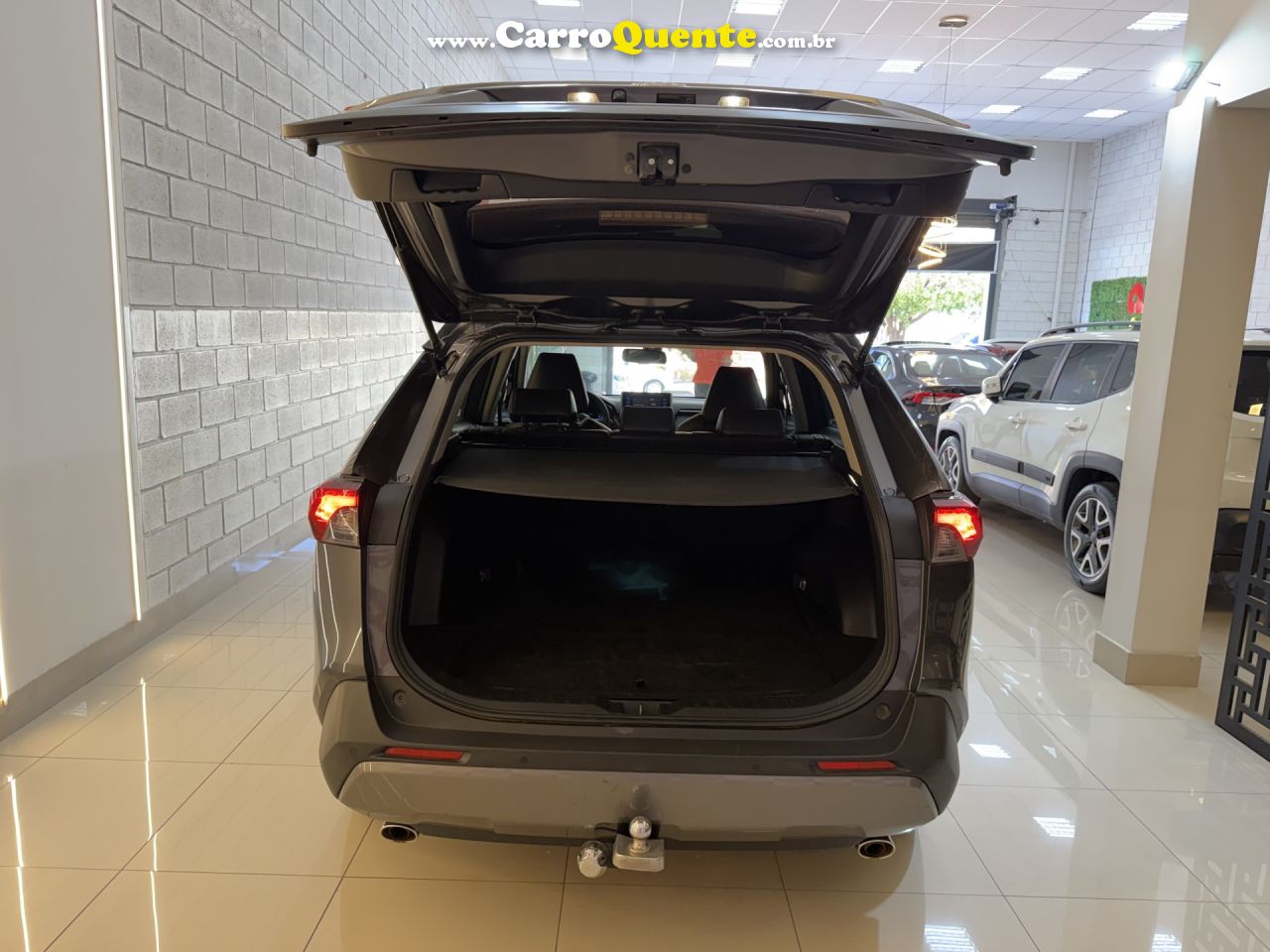 TOYOTA   RAV4 2.5 S 4X4 HYBRID AUT.   CINZA 2019 2.5 GASOLINA - Loja