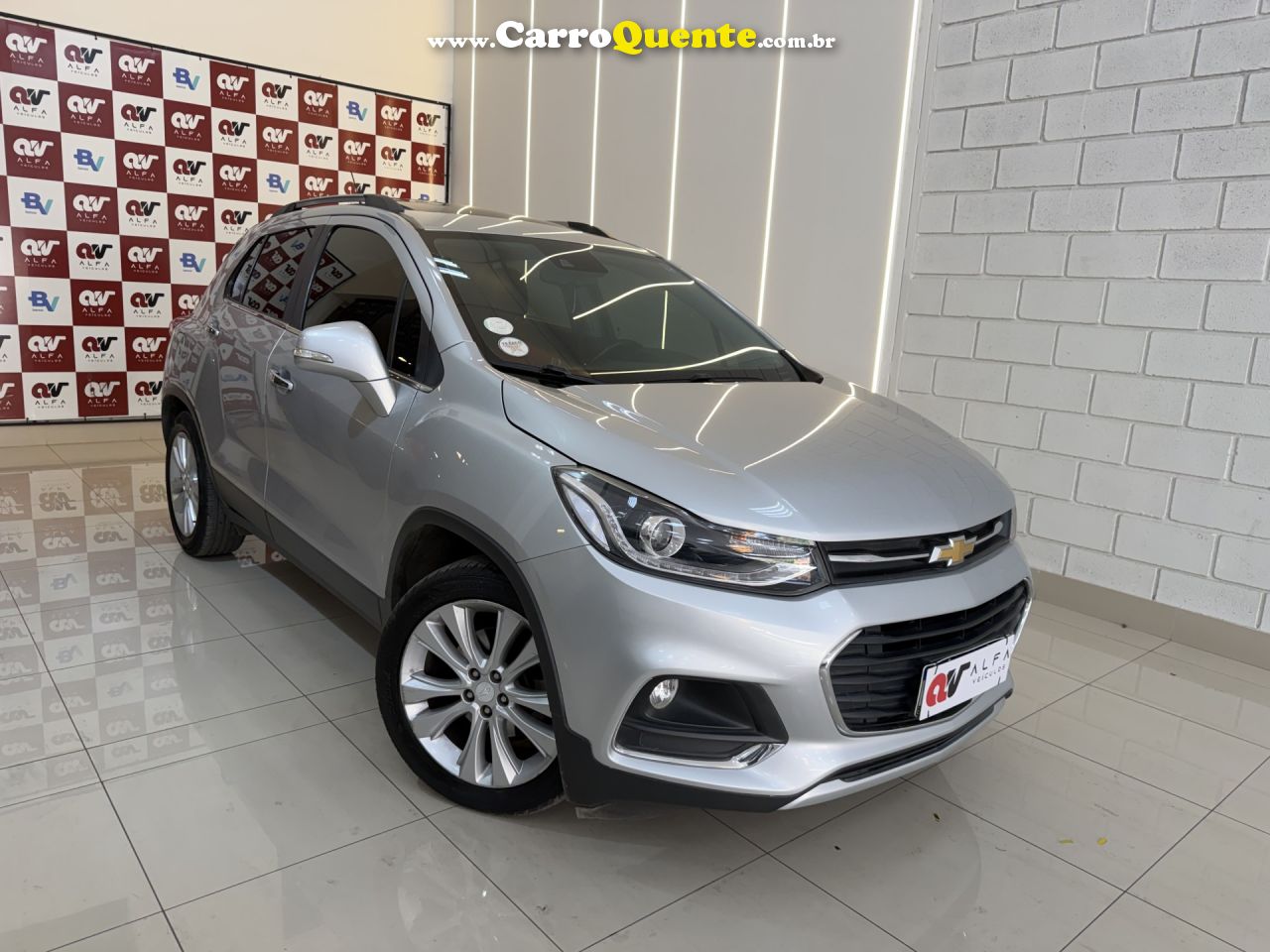 CHEVROLET   TRACKER PREMIER 1.4 TURBO 16V FLEX AUT   PRATA 2019 1.4 FLEX - Loja
