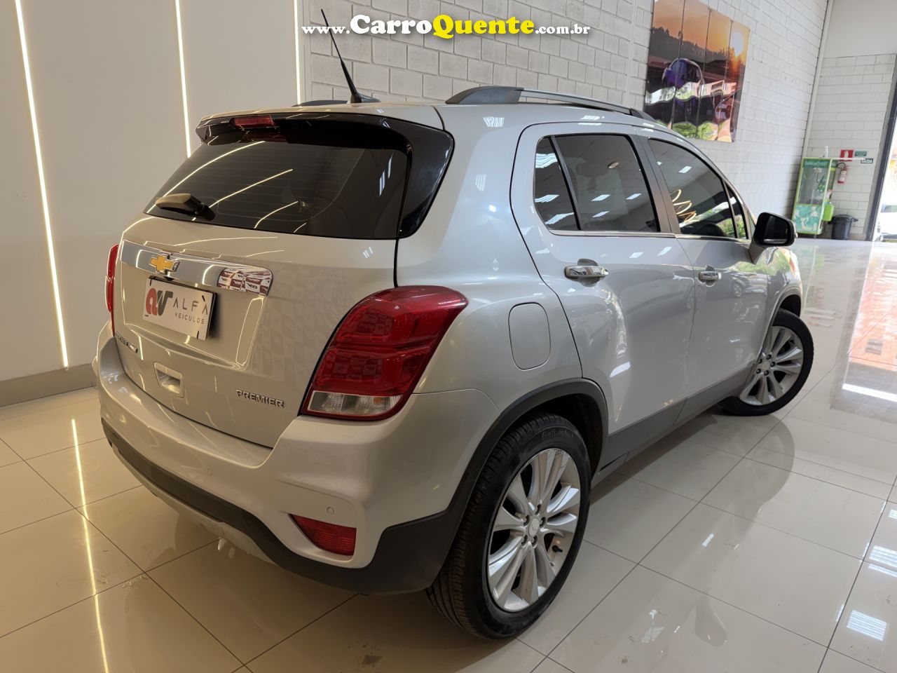 CHEVROLET   TRACKER PREMIER 1.4 TURBO 16V FLEX AUT   PRATA 2019 1.4 FLEX - Loja