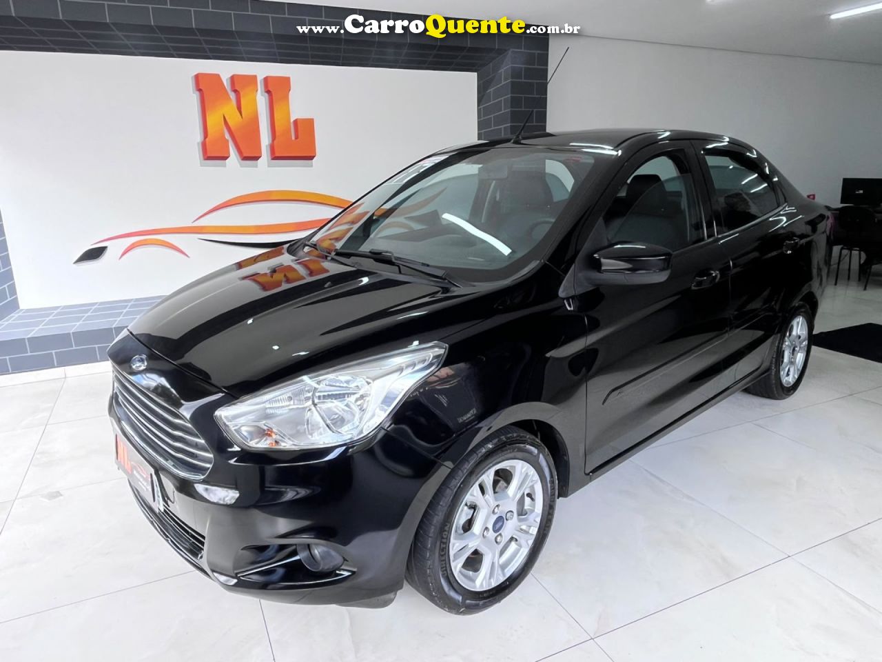 FORD   KA+ SEDAN 1.0 SEL TICVT FLEX 4P   PRETO 2018 1.0 FLEX - Loja