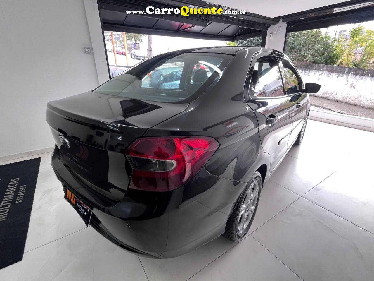 FORD   KA+ SEDAN 1.0 SEL TICVT FLEX 4P   PRETO 2018 1.0 FLEX - Loja