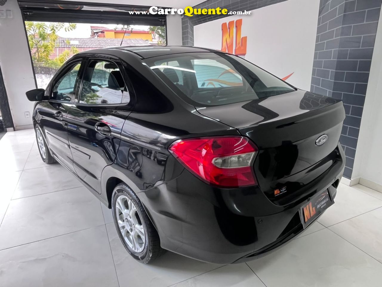 FORD   KA+ SEDAN 1.0 SEL TICVT FLEX 4P   PRETO 2018 1.0 FLEX - Loja