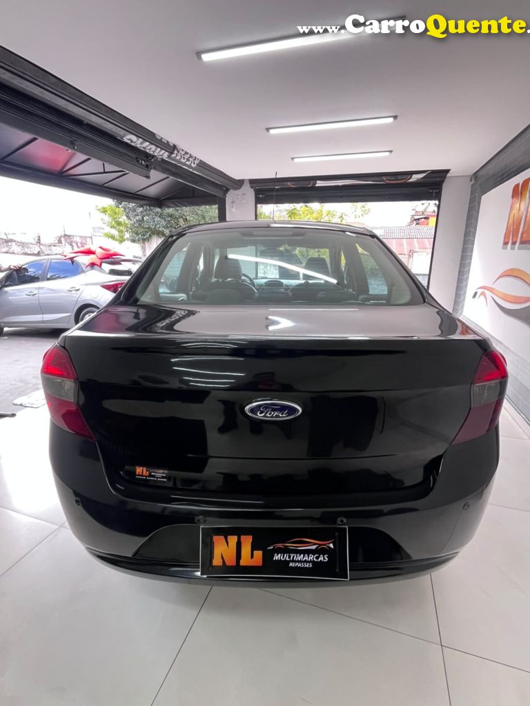 FORD   KA+ SEDAN 1.0 SEL TICVT FLEX 4P   PRETO 2018 1.0 FLEX - Loja