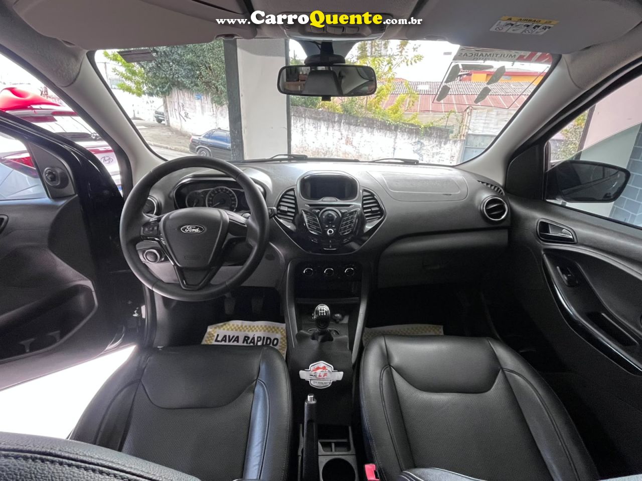FORD   KA+ SEDAN 1.0 SEL TICVT FLEX 4P   PRETO 2018 1.0 FLEX - Loja