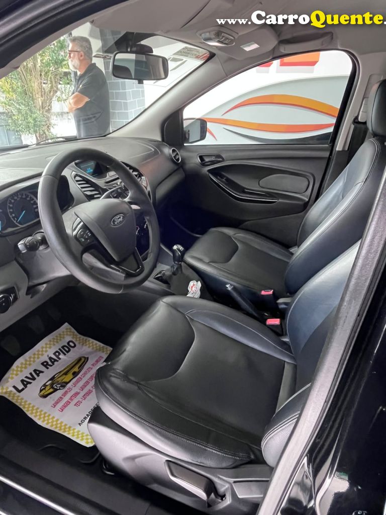 FORD   KA+ SEDAN 1.0 SEL TICVT FLEX 4P   PRETO 2018 1.0 FLEX - Loja