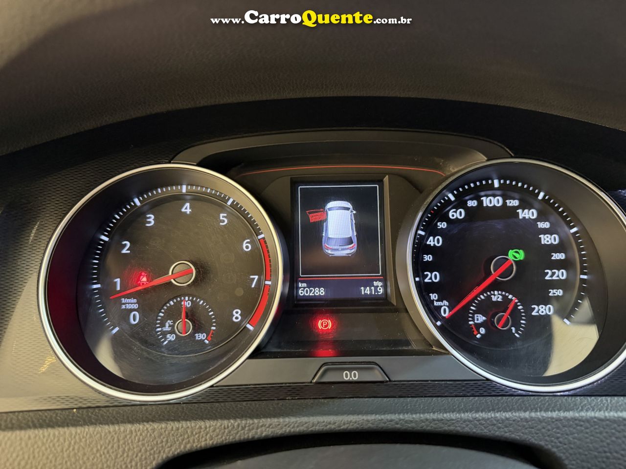 VOLKSWAGEN   GOLF GTI 2.0 TSI 220CV AUT.   BRANCO 2017 2.0 GASOLINA - Loja