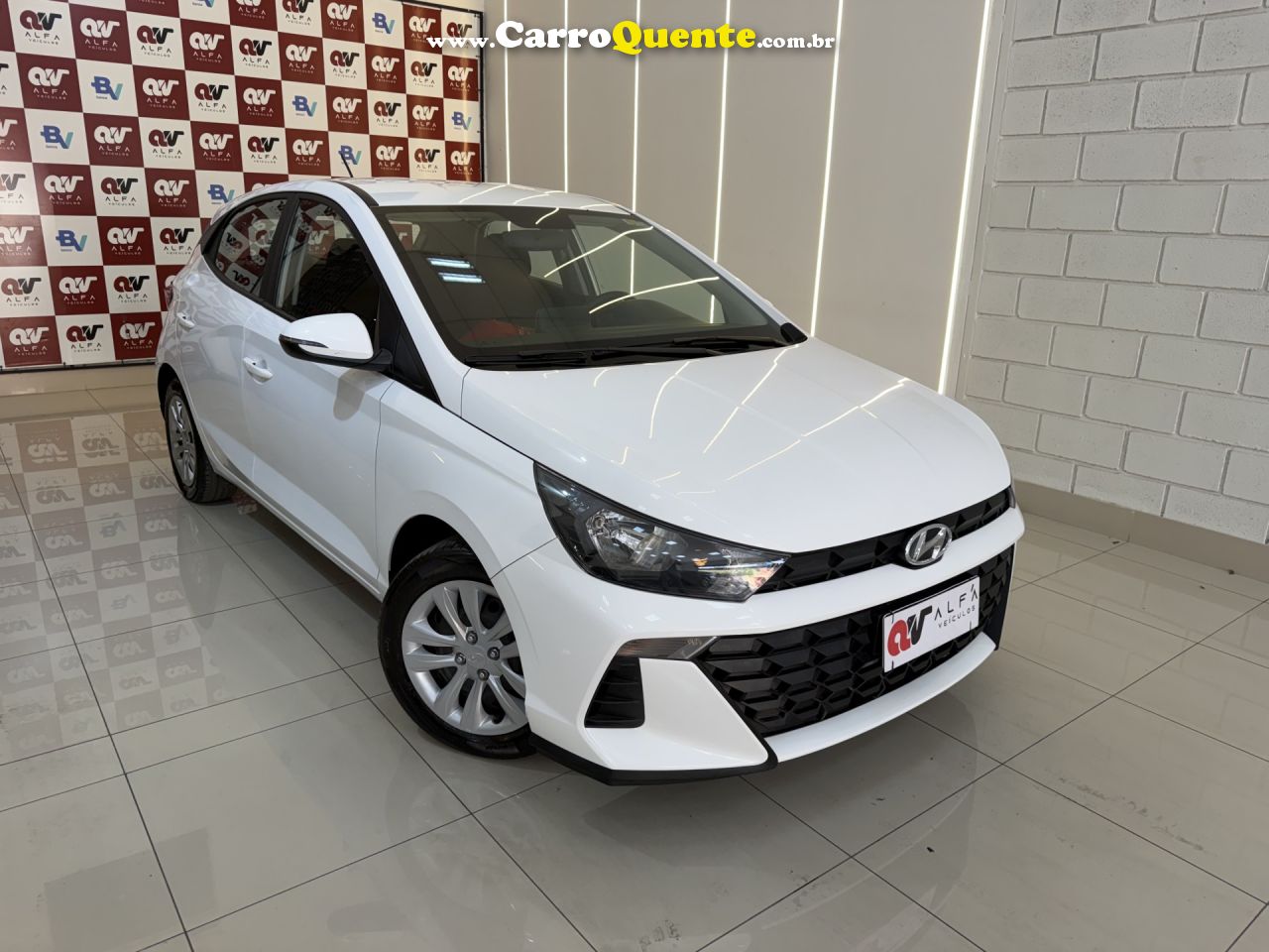 HYUNDAI   HB20 COMFORT 1.0 FLEX 12V MEC.   BRANCO 2024 1.0 FLEX - Loja