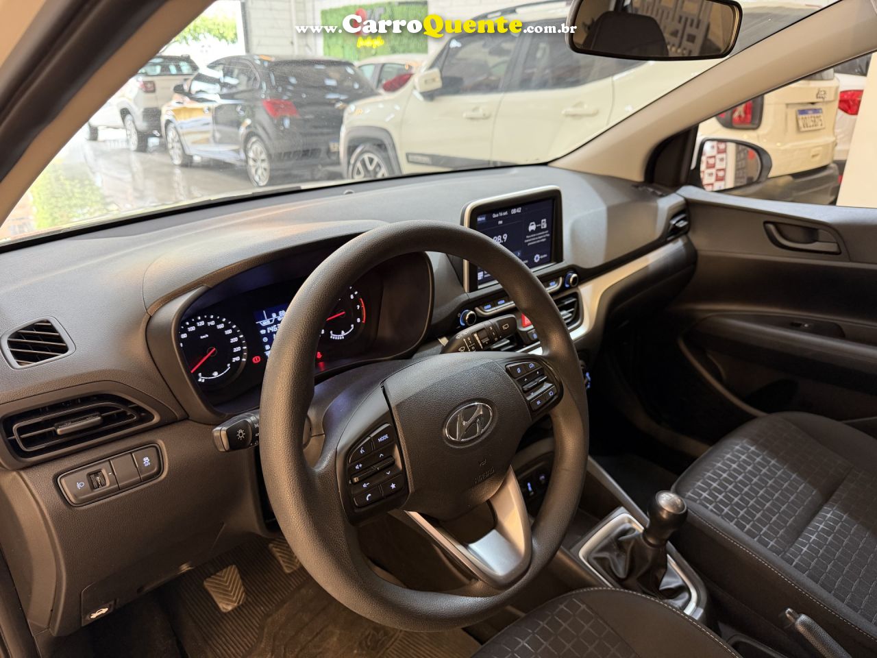 HYUNDAI   HB20 COMFORT 1.0 FLEX 12V MEC.   BRANCO 2024 1.0 FLEX - Loja