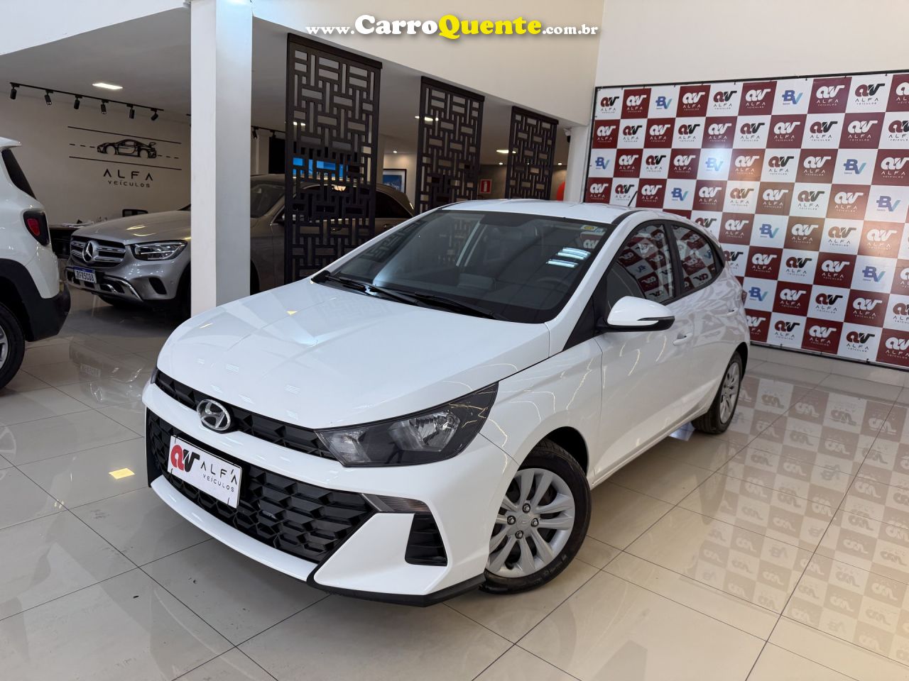 HYUNDAI   HB20 COMFORT 1.0 FLEX 12V MEC.   BRANCO 2024 1.0 FLEX - Loja
