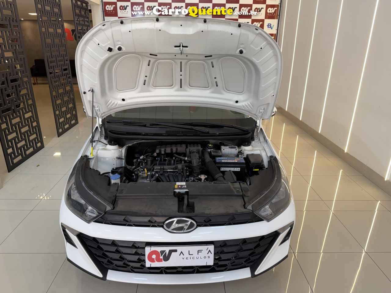 HYUNDAI   HB20 COMFORT 1.0 FLEX 12V MEC.   BRANCO 2024 1.0 FLEX - Loja