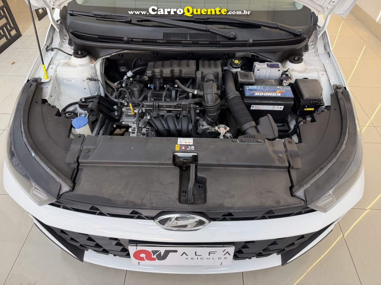 HYUNDAI   HB20 COMFORT 1.0 FLEX 12V MEC.   BRANCO 2024 1.0 FLEX - Loja