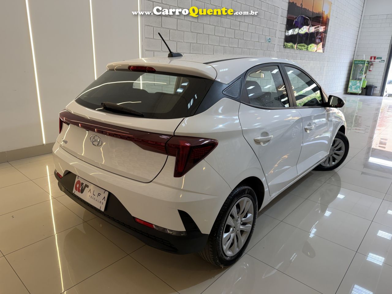 HYUNDAI   HB20 COMFORT 1.0 FLEX 12V MEC.   BRANCO 2024 1.0 FLEX - Loja