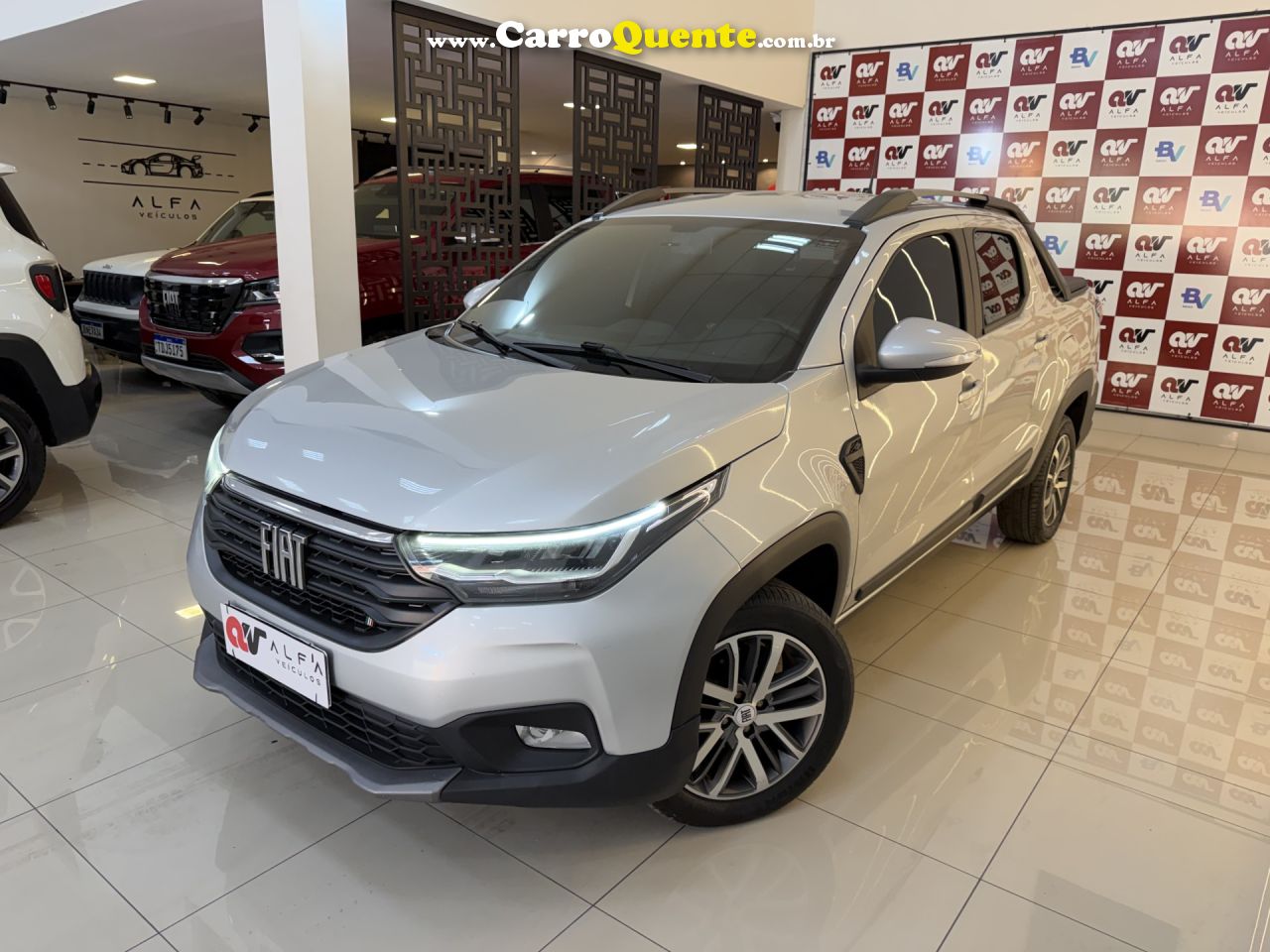 FIAT   STRADA VOLCANO 1.3 FLEX 8V CD AUT.   PRATA 2023 1.3 FLEX - Loja