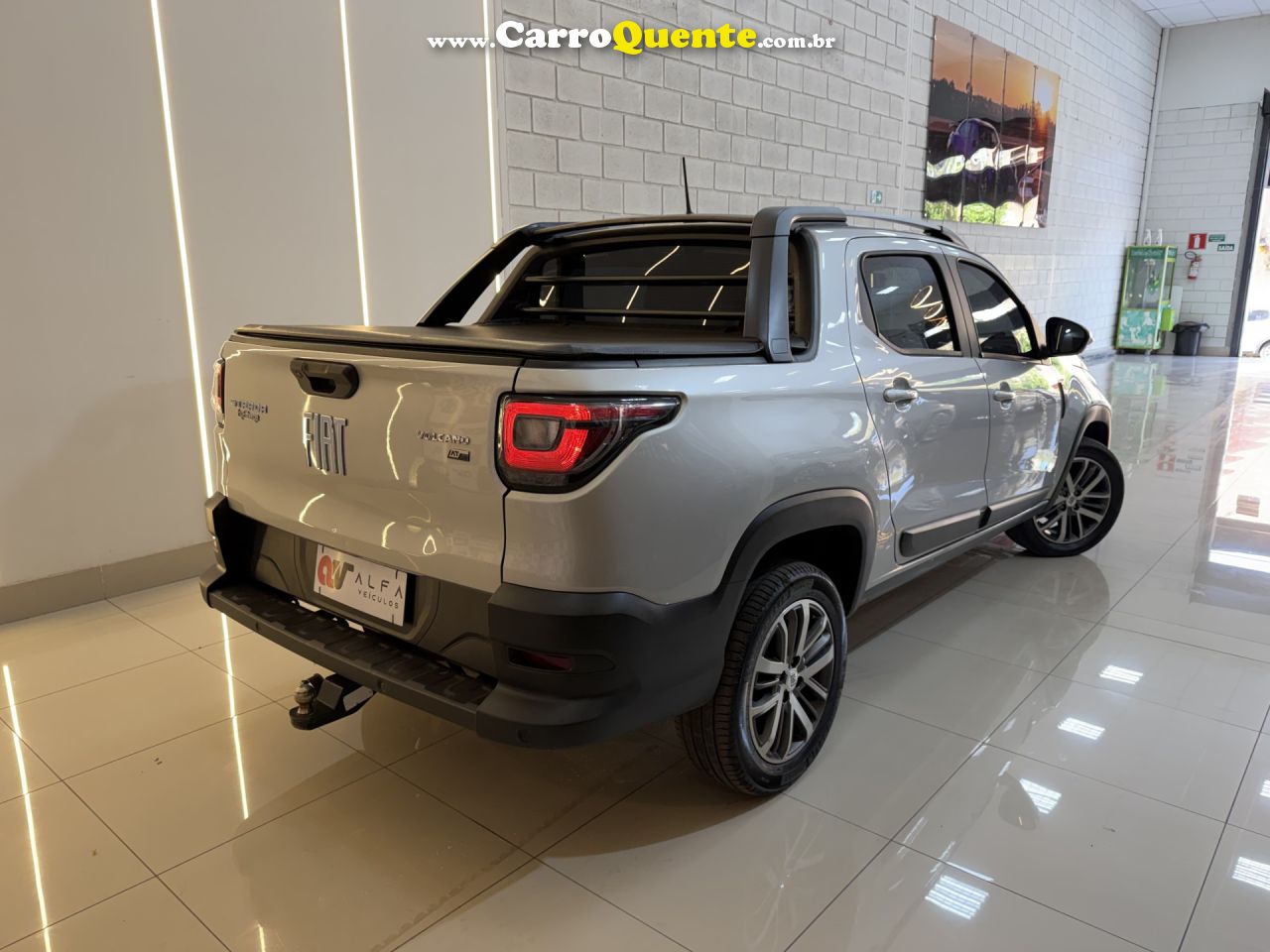 FIAT   STRADA VOLCANO 1.3 FLEX 8V CD AUT.   PRATA 2023 1.3 FLEX - Loja