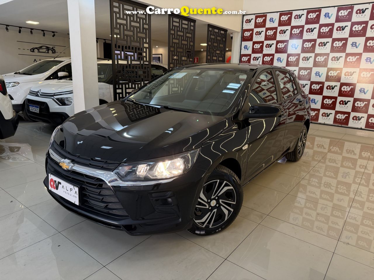 CHEVROLET   ONIX HATCH 1.0 12V FLEX 5P MEC.   PRETO 2026 1.0 FLEX - Loja