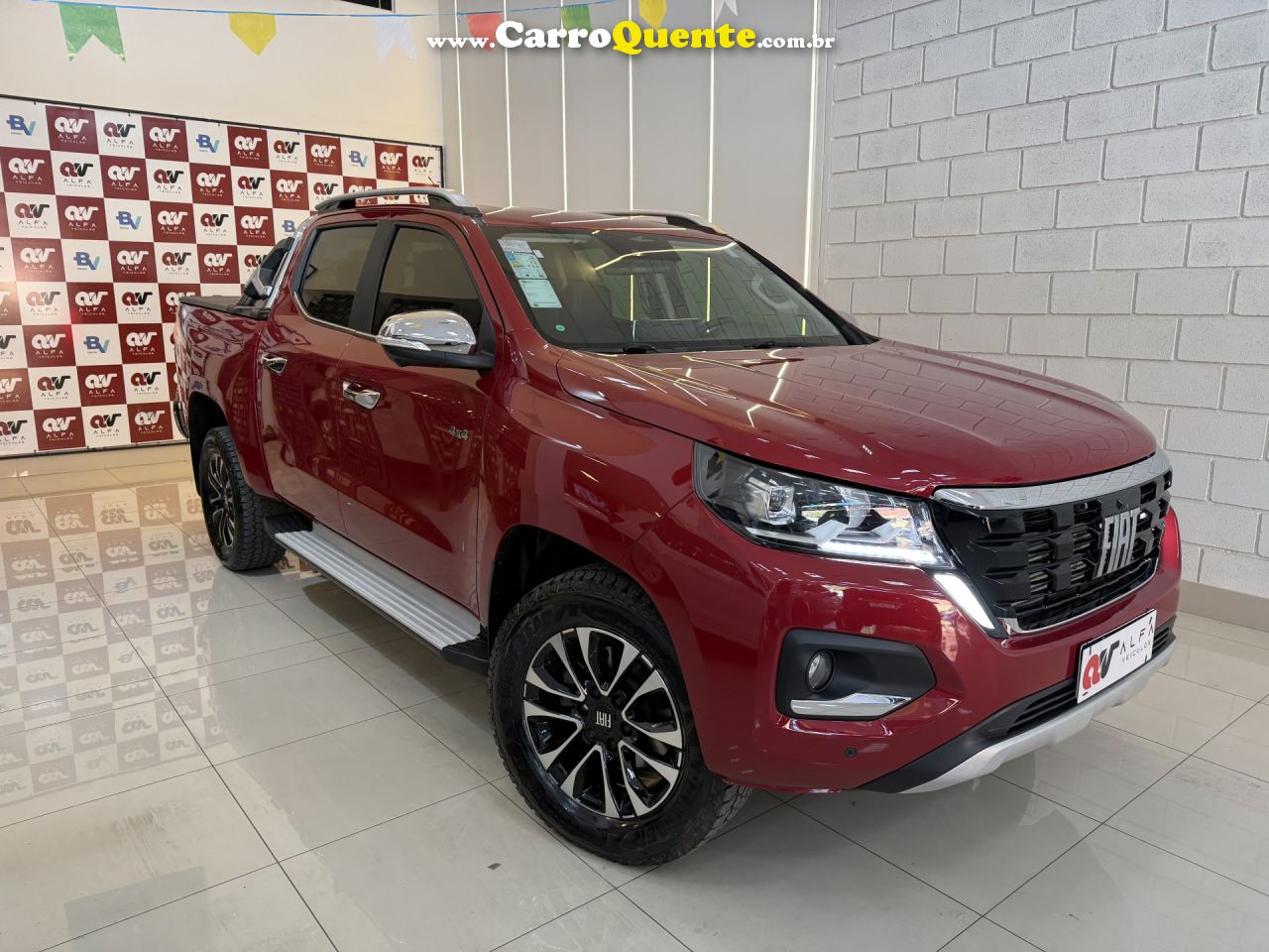 FIAT   TITANO RANCH   VERMELHO 2025 2.2 DIESEL - Loja