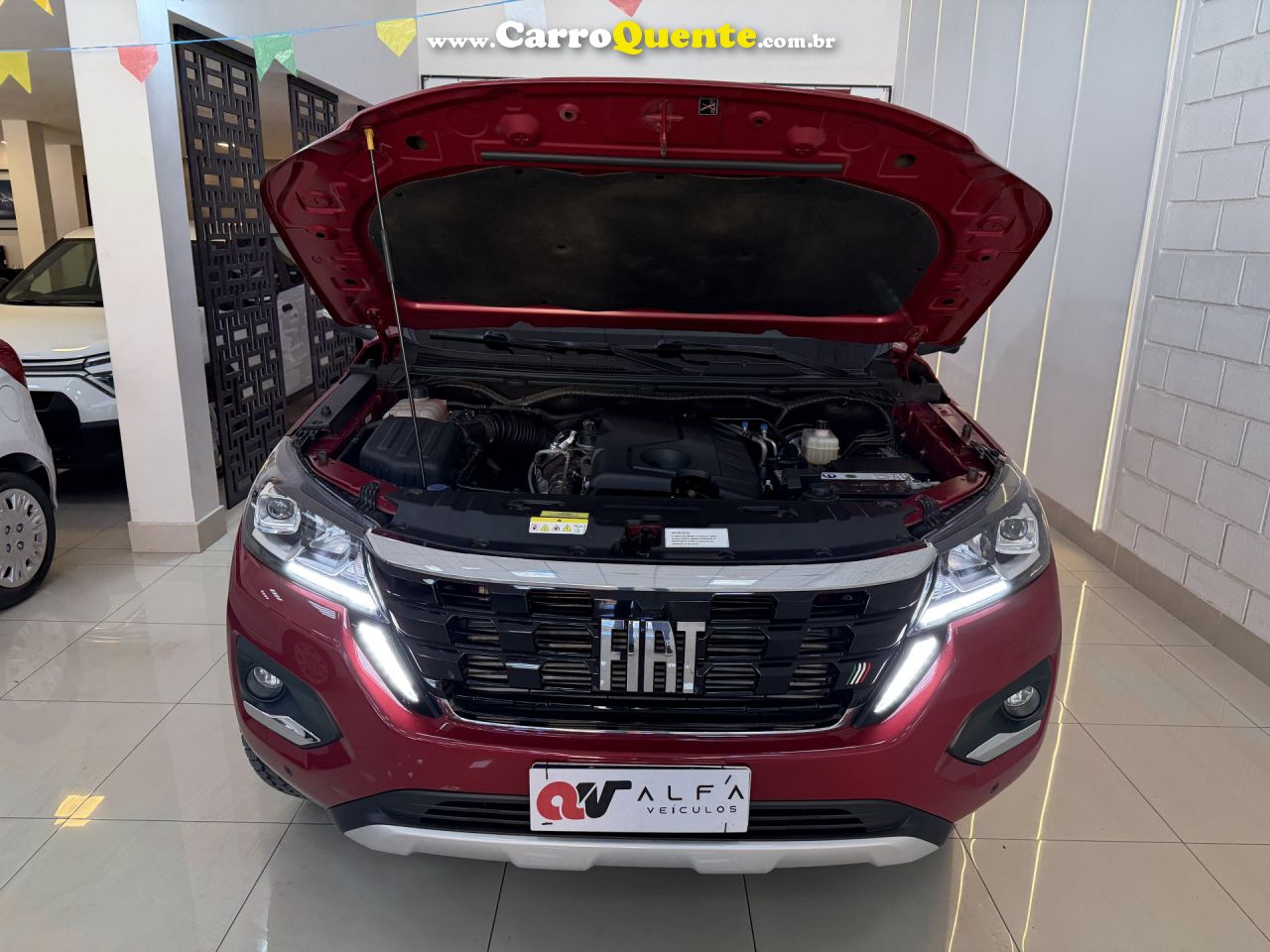 FIAT   TITANO RANCH   VERMELHO 2025 2.2 DIESEL - Loja