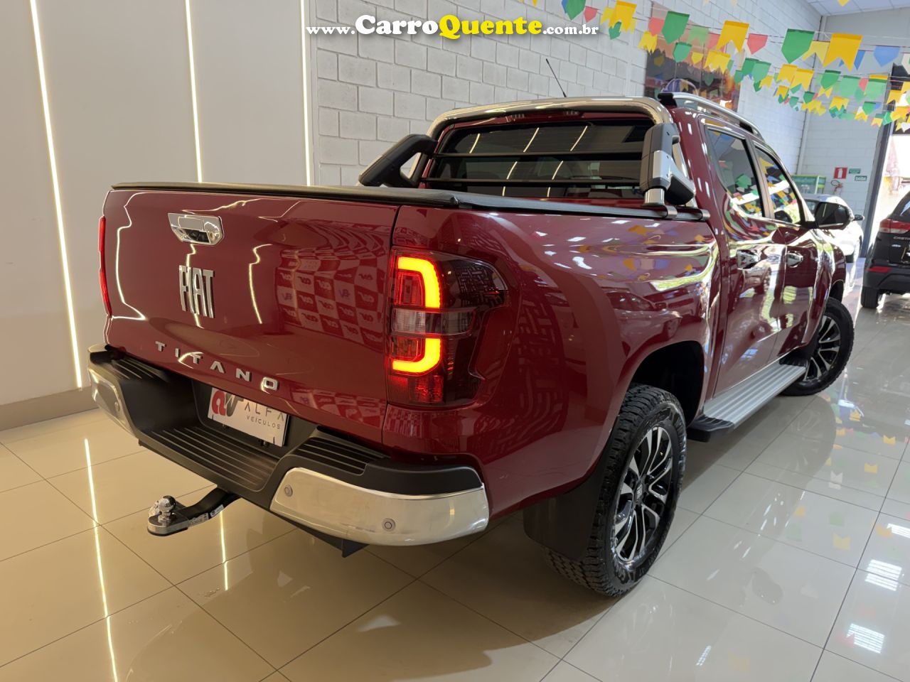 FIAT   TITANO RANCH   VERMELHO 2025 2.2 DIESEL - Loja
