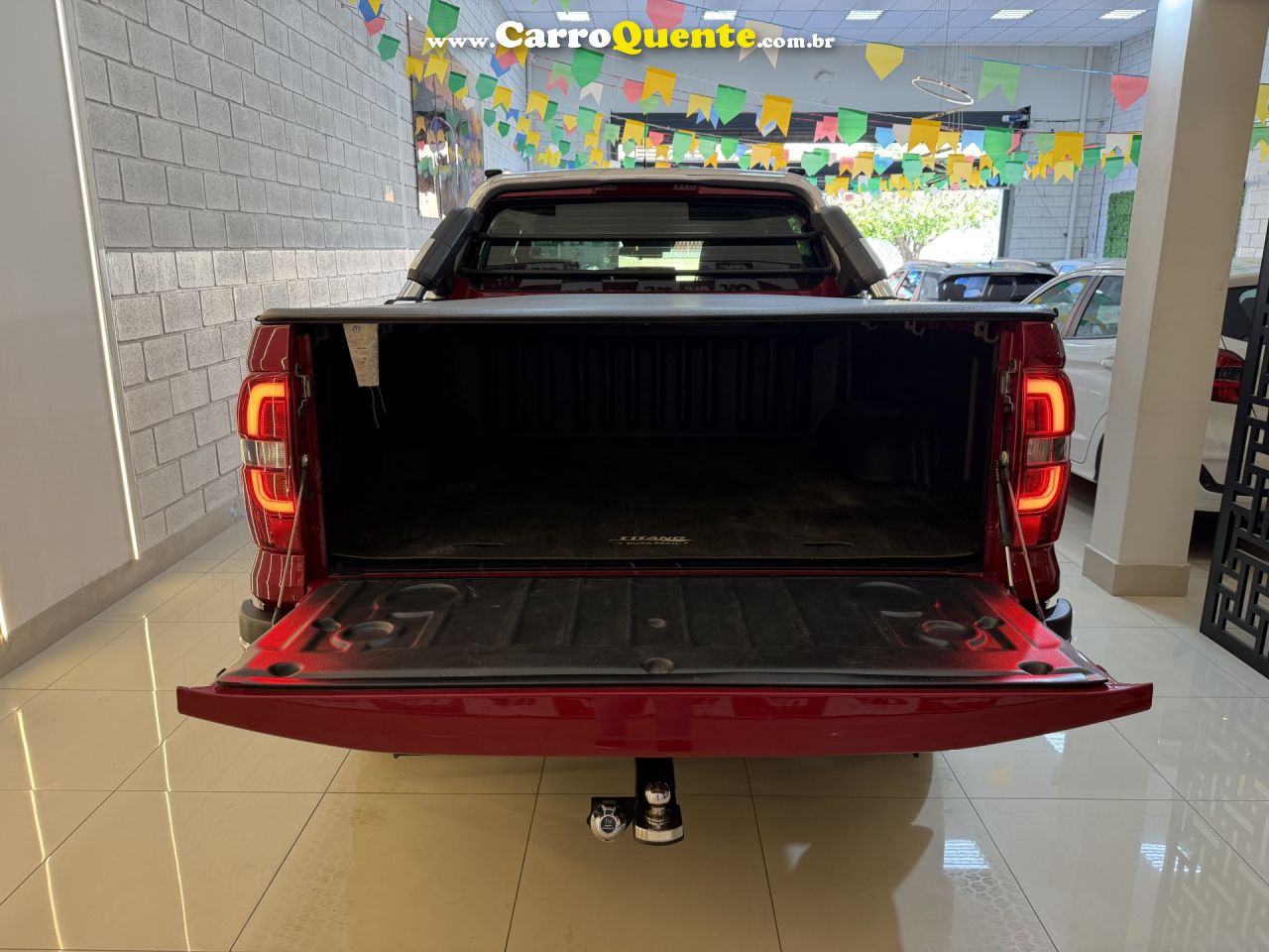 FIAT   TITANO RANCH   VERMELHO 2025 2.2 DIESEL - Loja