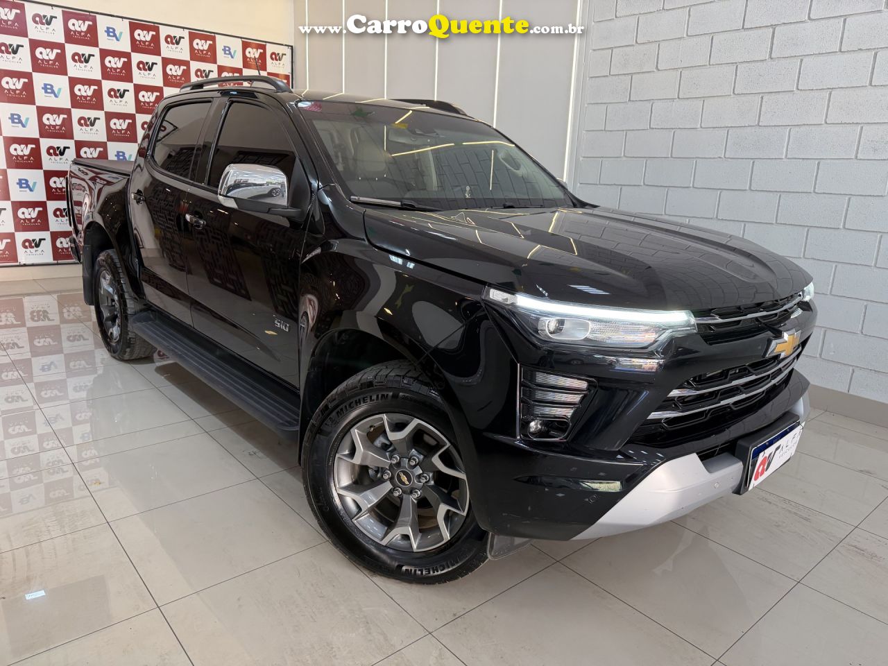 CHEVROLET   S10 PICK-UP LTZ 2.8 TDI 4X2 CD DIES.AUT   PRETO 2025 2.8 GASOLINA - Loja