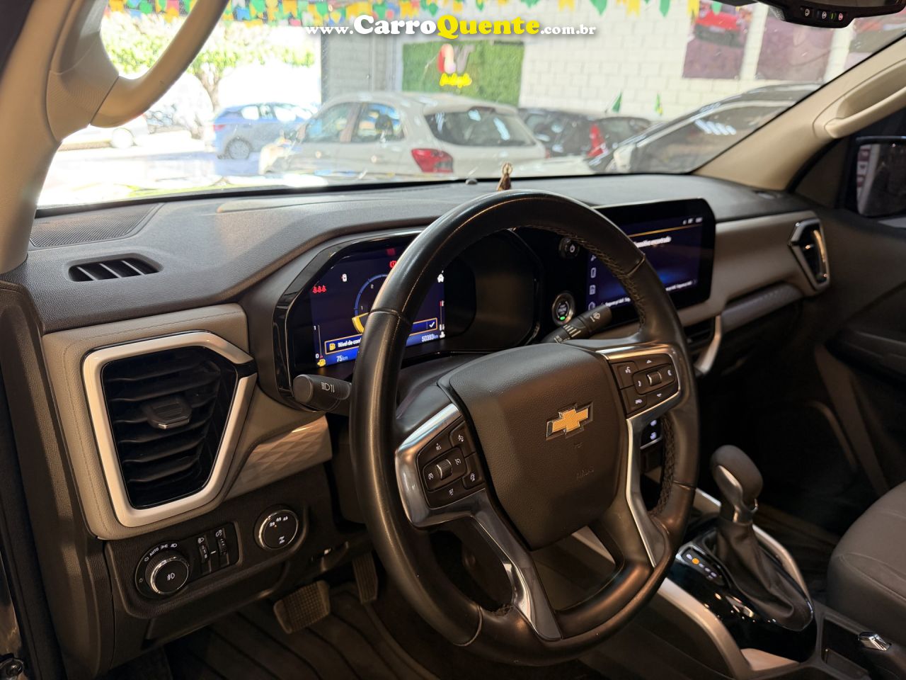 CHEVROLET   S10 PICK-UP LTZ 2.8 TDI 4X2 CD DIES.AUT   PRETO 2025 2.8 GASOLINA - Loja