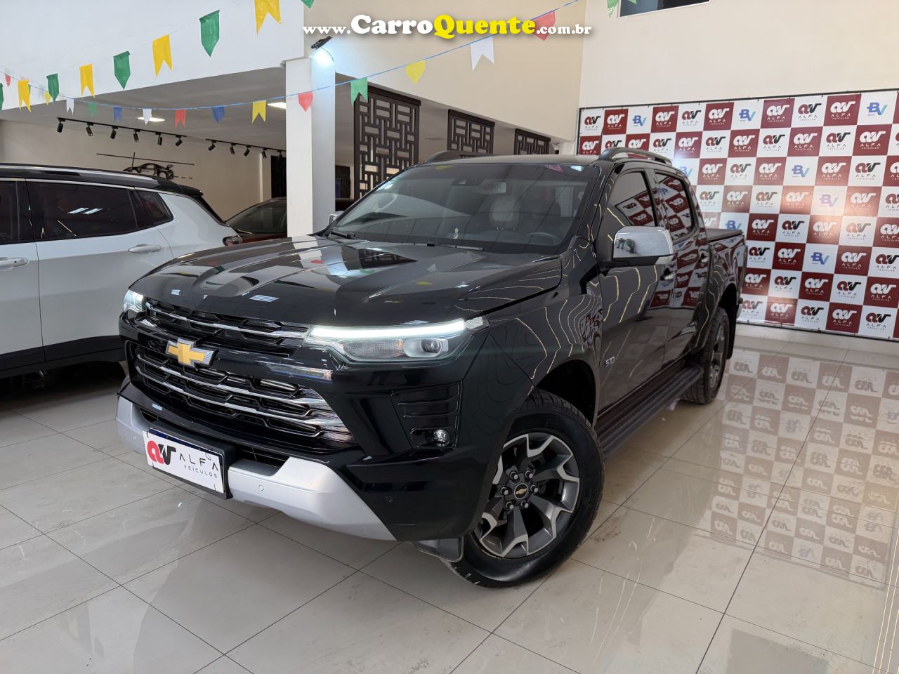 CHEVROLET   S10 PICK-UP LTZ 2.8 TDI 4X2 CD DIES.AUT   PRETO 2025 2.8 GASOLINA - Loja