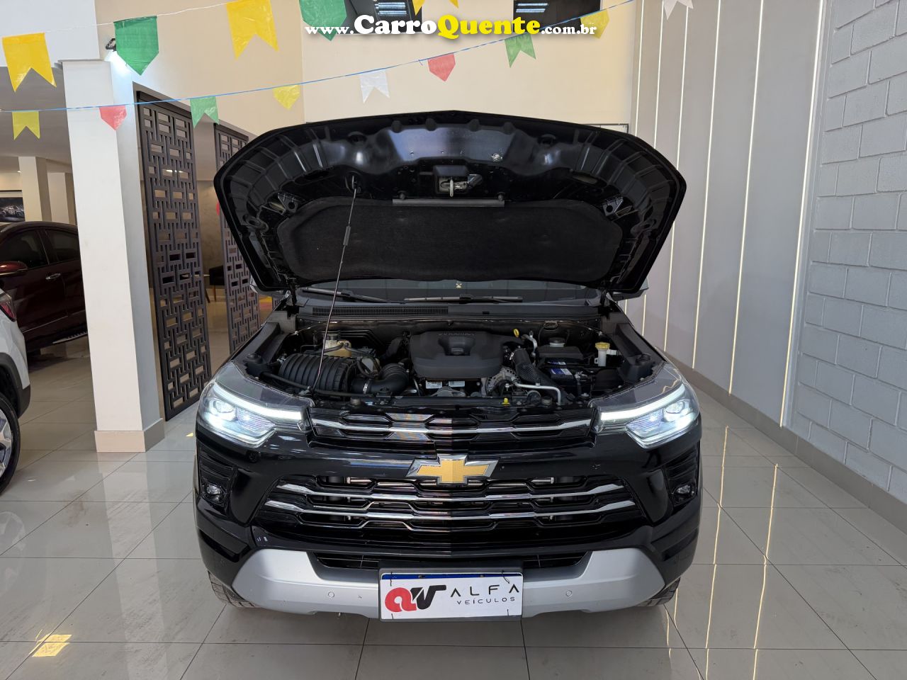 CHEVROLET   S10 PICK-UP LTZ 2.8 TDI 4X2 CD DIES.AUT   PRETO 2025 2.8 GASOLINA - Loja