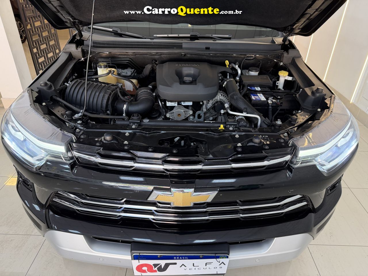 CHEVROLET   S10 PICK-UP LTZ 2.8 TDI 4X2 CD DIES.AUT   PRETO 2025 2.8 GASOLINA - Loja