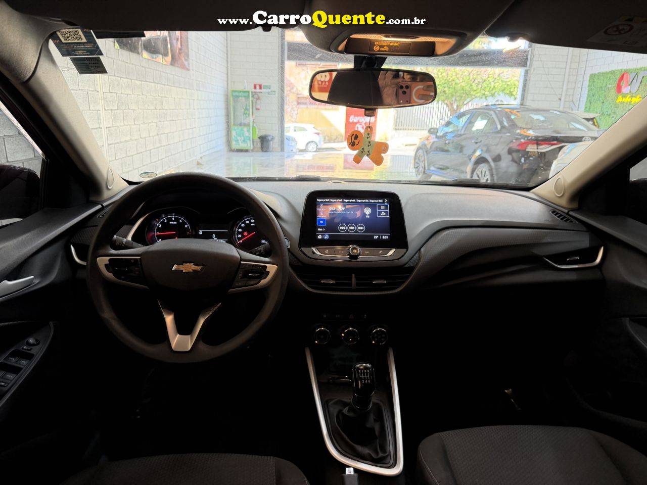 CHEVROLET   ONIX HATCH LT 1.0 12V FLEX 5P MEC.   VERMELHO 2023 1.0 FLEX - Loja