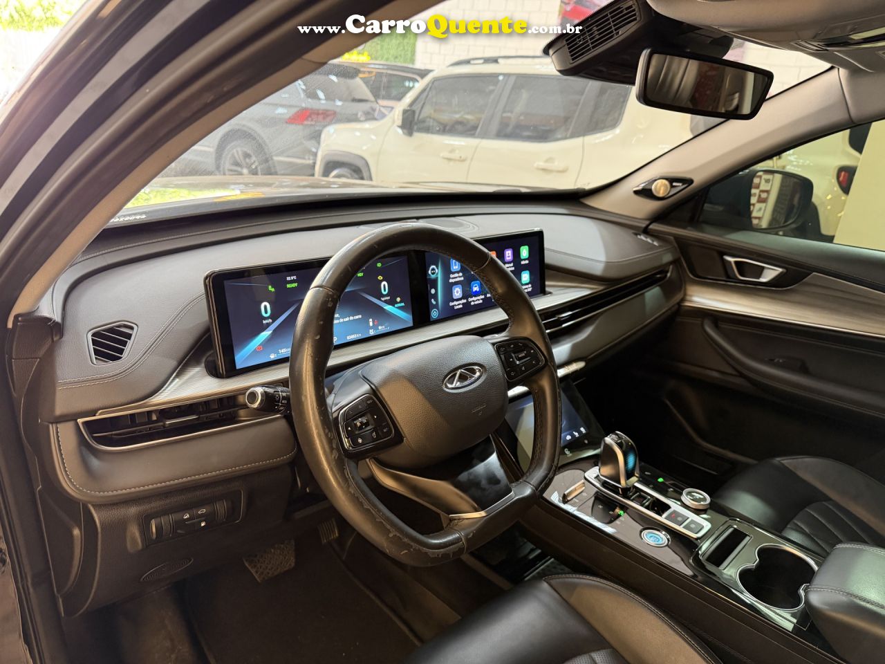 CHERY   ICAOACHERY TIGGO8 PHEV   PRETO 2023 1.5 TB  ELÉTRICO - Loja