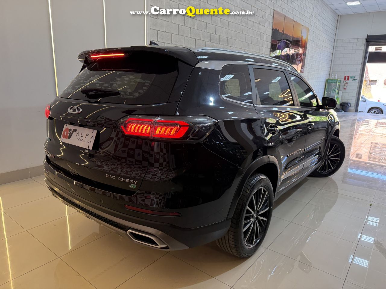 CHERY   ICAOACHERY TIGGO8 PHEV   PRETO 2023 1.5 TB  ELÉTRICO - Loja