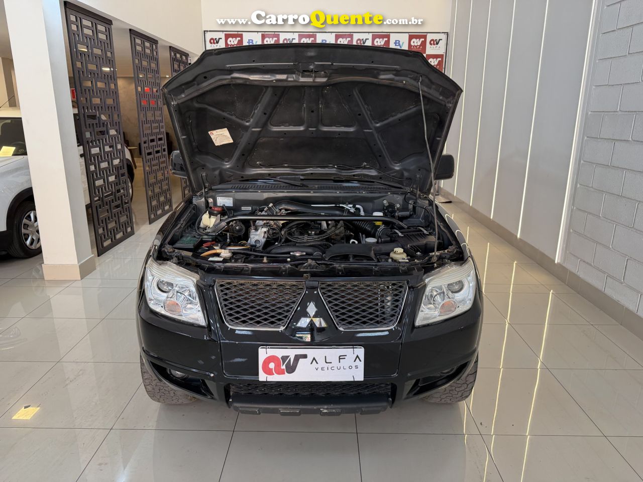 MITSUBISHI   PAJERO TR4 2.0 2.0 FLEX 16V 4X4 AUT.   PRETO 2015 2.0 FLEX - Loja