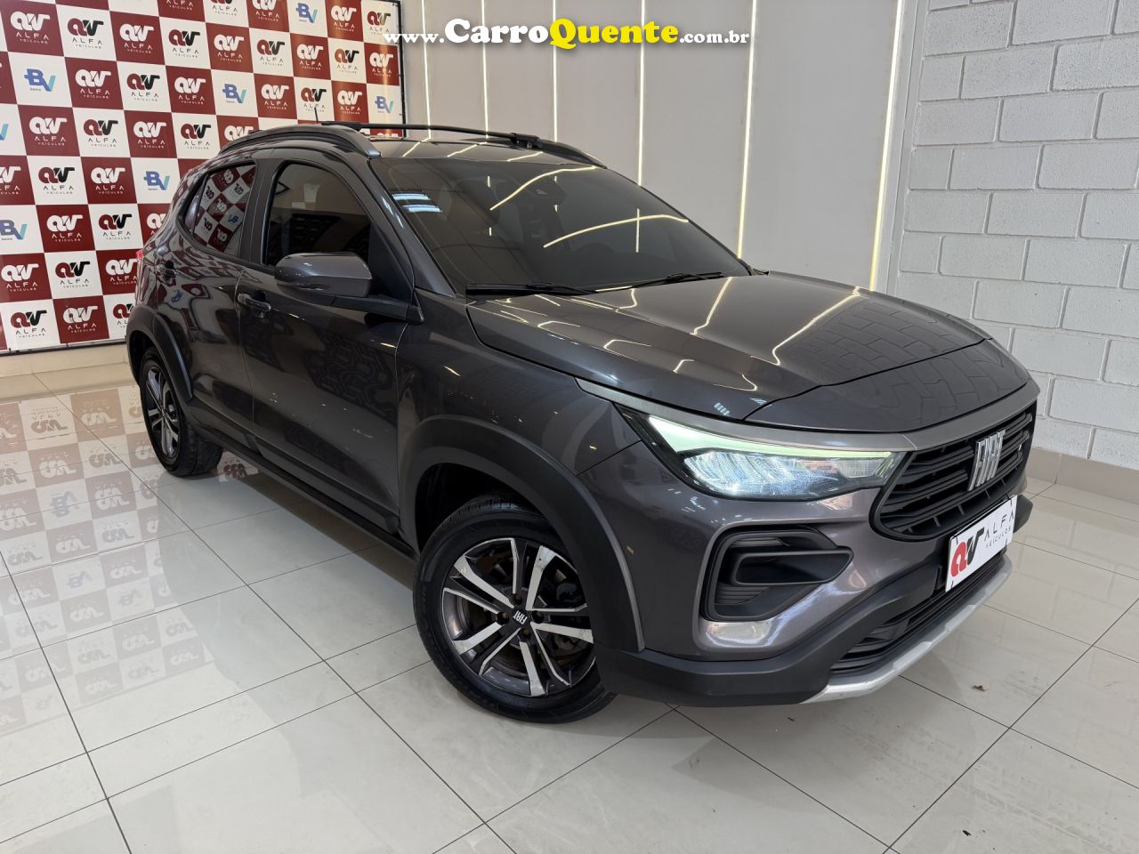 FIAT   PULSE AUDACE 1.0 TURBO 200 FLEX AUT.   CINZA 2023 1.0 FLEX - Loja