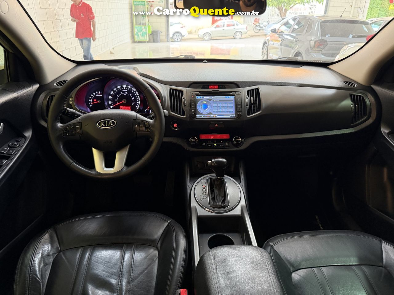 KIA   SPORTAGE EX 2.0 16V 2.0 16V FLEX AUT.   PRATA 2012 2.0 FLEX - Loja