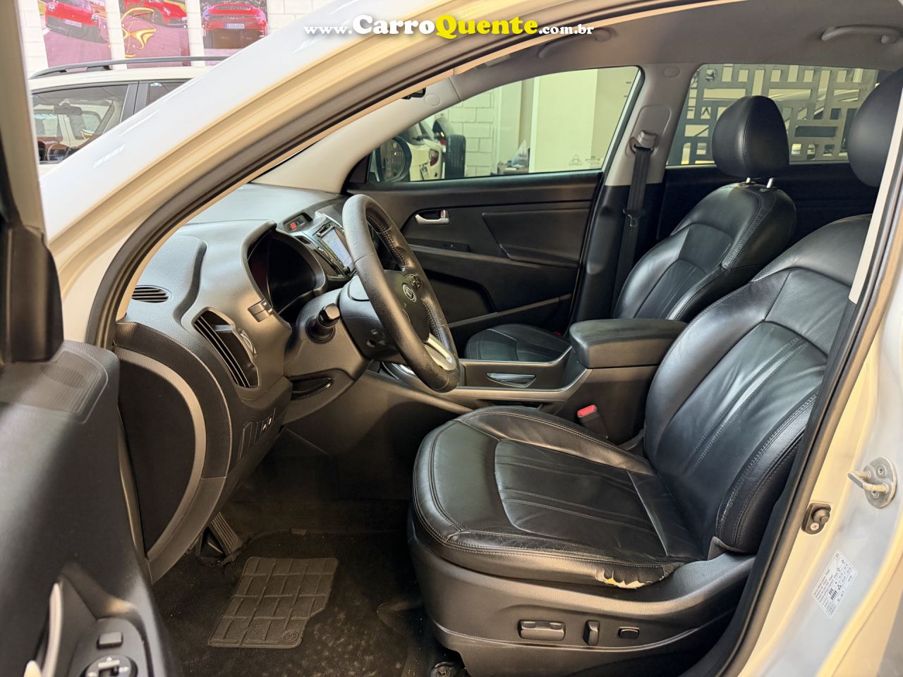 KIA   SPORTAGE EX 2.0 16V 2.0 16V FLEX AUT.   PRATA 2012 2.0 FLEX - Loja
